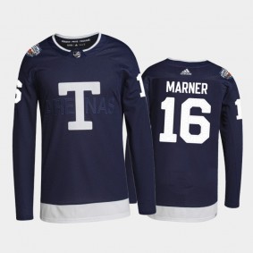Toronto Maple Leafs 2022 Heritage Classic Jersey Mitch Marner Navy #16 Primegreen Authentic Uniform