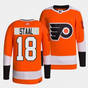 Philadelphia Flyers Authentic Pro Marc Staal #18 Orange Jersey Home