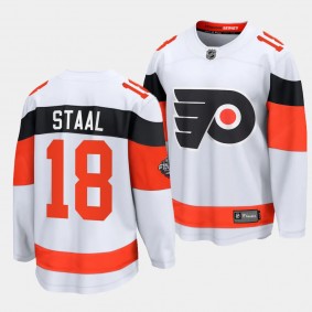 Philadelphia Flyers Marc Staal 2024 NHL Stadium Series White Breakaway Player Jersey Men's
