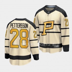 Pittsburgh Penguins Marcus Pettersson 2023 Winter Classic Cream Player Jersey Men's
