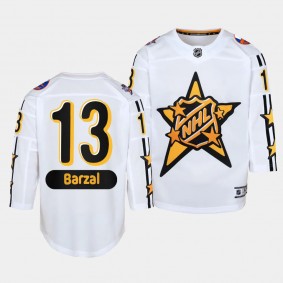Mathew Barzal New York Islanders Youth Jersey 2024 NHL All-Star Game White Premier Jersey
