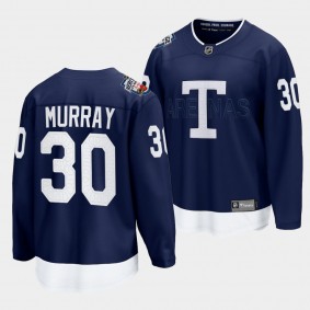 Matt Murray Toronto Maple Leafs Heritage Classic 2022 Navy Breakaway Player Jersey