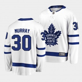 Matt Murray Toronto Maple Leafs 2022 Away White Breakaway Player Jersey Men