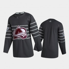 Men's Colorado Avalanche Gray 2020 NHL All-Star Game Authentic Adidas Jersey
