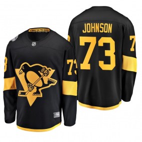 Penguins Jack Johnson #73 Black Coors Light Breakaway 2019 Stadium Series Bad Jersey