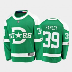 Fanatics Stars Joel Hanley #39 Green 2020 Winter Classic Breakaway Player Jersey
