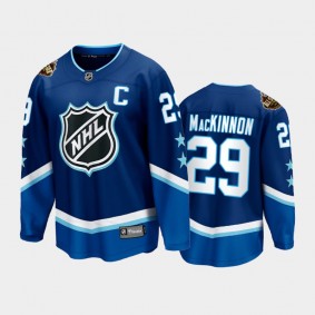 Avalanche Nathan MacKinnon #29 2022 All-Star Blue Western Conference Jersey