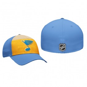 St. Louis Blues Gold Blue Breakaway Alternate Jersey Flex Hat