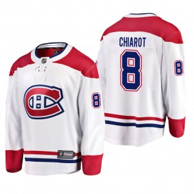 Montreal Canadiens Ben Chiarot #8 Away Breakaway Player White Jersey