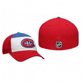 Montreal Canadiens White Red Breakaway Alternate Jersey Flex Hat