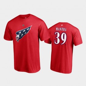Men's Washington Capitals Anthony Mantha #39 Special Edition Red T-Shirt