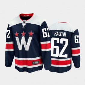 Men's Washington Capitals Carl Hagelin #62 Alternate Navy 2020-21 Premier Player Jersey