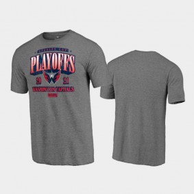 Men's Washington Capitals 2021 Stanley Cup Playoffs Ring the Alarm Gray T-Shirt
