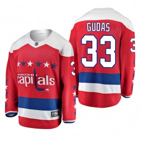 Washington Capitals Radko Gudas #33 Alternate Red Jersey
