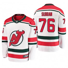 New Jersey Devils P.K. Subban #76 Breakaway Player Alternate White Jersey
