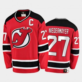 Scott Niedermayer New Jersey Devils Retired Player Red Premier Jersey
