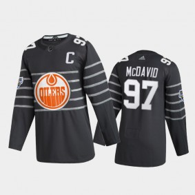 Edmonton Oilers Connor McDavid #97 2020 NHL All-Star Game Authentic Gray Jersey