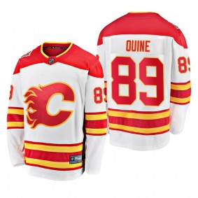 Calgary Flames Alan Quine #89 2019 Heritage Classic White Breakaway Player Jersey