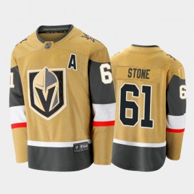 Vegas Golden Knights Mark Stone #61 Alternate Gold 2020-21 Premier Jersey