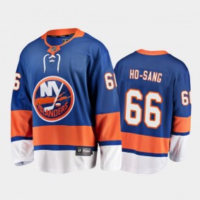 Men's New York Islanders Josh Ho-Sang #66 Home Blue 2021 Jersey