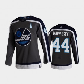 Winnipeg Jets Josh Morrissey #44 Reverse Retro 2020-21 Gray Authentic Jersey