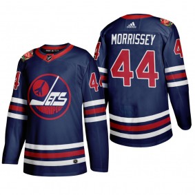 Winnipeg Jets Josh Morrissey #44 2019 Heritage Classic WHA Navy Jersey