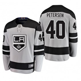 Los Angeles Kings Cal Petersen #40 Alternate Breakaway Player Gray Jersey