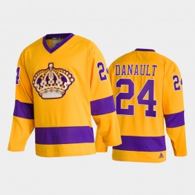Phillip Danault Los Angeles Kings Team Classics Gold Throwback Jersey 2022