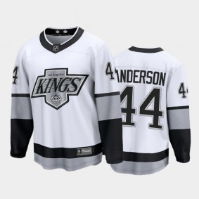 Mikey Anderson #44 Los Angeles Kings Alternate White Premier Jersey