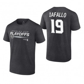 Alex Iafallo 2022 Stanley Cup Playoffs Charcoal LA Kings T-Shirt