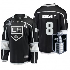 Los Angeles Kings Drew Doughty 2022 Stanley Cup Playoffs Jersey Black