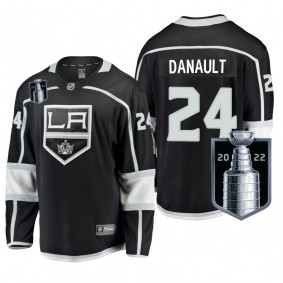 Los Angeles Kings Phillip Danault 2022 Stanley Cup Playoffs Jersey Black