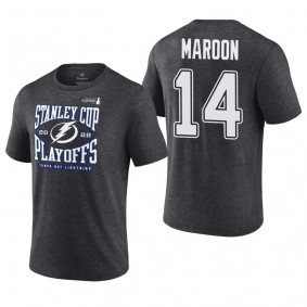 Patrick Maroon 2022 Stanley Cup Playoffs Charcoal Lightning T-Shirt