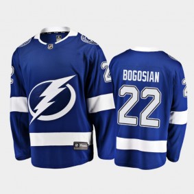 Lightning Zach Bogosian #22 Home 2021 Blue Player Jersey