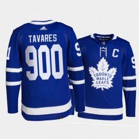John Tavares Toronto Maple Leafs Blue Jersey 900 Career Games