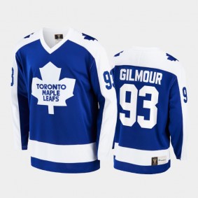 Doug Gilmour Toronto Maple Leafs Retired Player Blue Premier Jersey