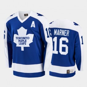 Mitch Marner Toronto Maple Leafs Vintage Blue Replica Jersey