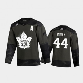 Toronto Maple Leafs Morgan Rielly #44 2019 Veterans Day Camo Practice Authentic Jersey