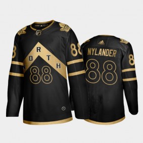 Toronto Maple Leafs William Nylander #88 OVO Raptors City Black Jersey