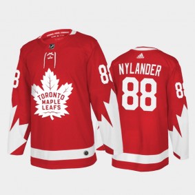 Men's Maple Leafs William Nylander #88 Alternate Red Authentic Player Jersey