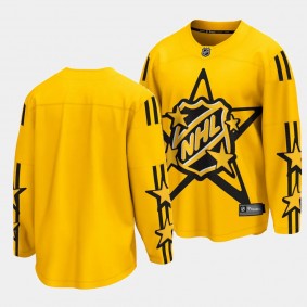 Men 2024 NHL All-Star Game Breakaway Yellow Jersey NHL