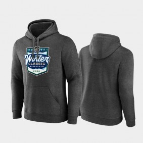 NHL 2022 Winter Classic Men Charcoal Pullover Hoodie