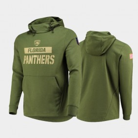 Florida Panthers Delta Shift Men Green Pullover Hoodie
