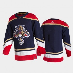 Men Florida Panthers Reverse Retro 2020-21 navy Special Edition Authentic Jersey