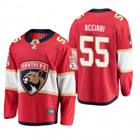 Florida Panthers Noel Acciari #55 Home Breakaway Player Red Jersey