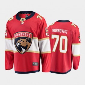 Florida Panthers Patric Hornqvist #70 Home Red 2020-21 Breakaway Player Jersey