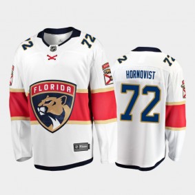 Florida Panthers Patric Hornqvist #72 Away White Breakaway Player Jersey
