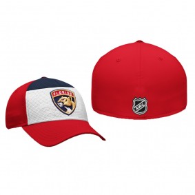Florida Panthers White Red Breakaway Alternate Jersey Flex Hat