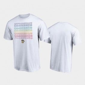 Men's Pittsburgh Penguins City Pride White T-Shirt
