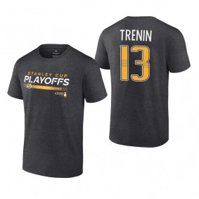 Yakov Trenin 2022 Stanley Cup Playoffs Nashville Predators Charcoal T-Shirt